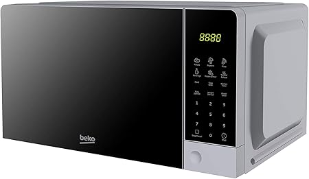 Beko MOC201103S - Microwave Oven, Digital, 20 L, 700 W, Silver