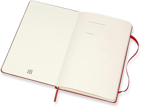 Moleskine - 18-Month Weekly Planner/Diary Colour Scarlet Red, 208 Pages