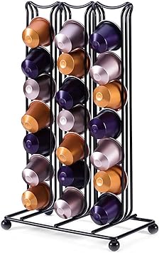 Support Coffee Capsule Holder for 42 Pieces Nespresso Coffee Capsulas Stand