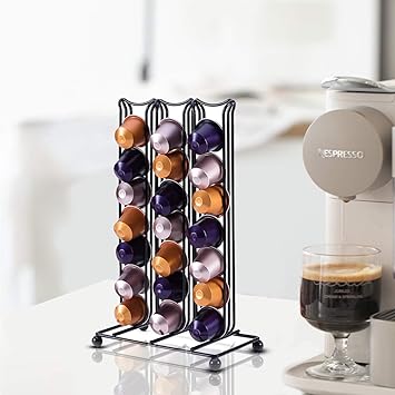 Support Coffee Capsule Holder for 42 Pieces Nespresso Coffee Capsulas Stand