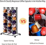 Support Coffee Capsule Holder for 42 Pieces Nespresso Coffee Capsulas Stand