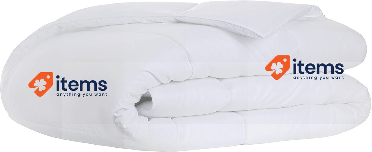 Todocama Quilt 180x220cm White 120 - 180 Anti Dust Mite Fibre G/M 105/120 Cm Bed