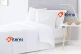 Todocama Quilt 180x220cm White 120 - 180 Anti Dust Mite Fibre G/M 105/120 Cm Bed