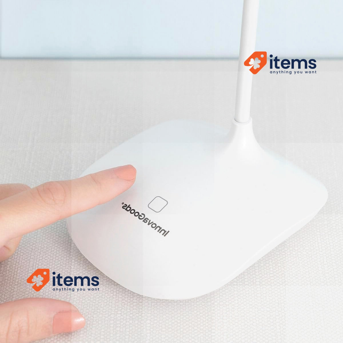 InnovaGoods Lum2Go Rechargeable Touch Table Lamp