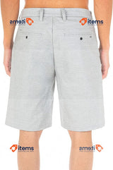 Hurley Men's H2o-dri Breathe 21" Walkshort Bermuda Shorts, Wolf Grey, 31