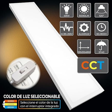 LED ATOMANT LED panel Surface 120x30cm 48W, CCT