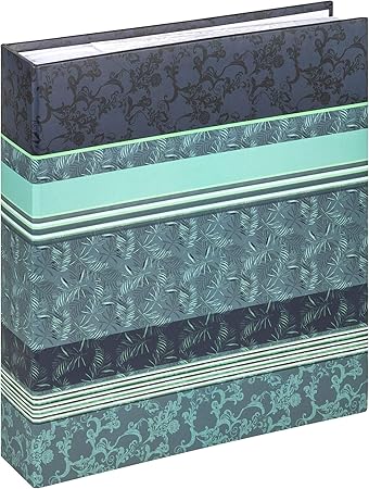 Walther Design Album Photo Bleu 200 photos 13 x 18cm Mémo Insert Album ME-359-L