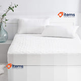 Pikolin Home Pack of 2 Silktouch Mattress Protectors + Bed Topper 150x190/200cm