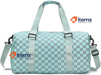 Eco Memos Sports Bag For Women Carry On Weekend Crossbody (light Pink) Pocket