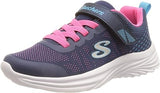 Skechers Girls DREAMY DANCER RADIANT Navy & Hot Pink Mesh/Multi Trim 34 EU