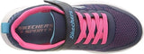 Skechers Girls DREAMY DANCER RADIANT Navy & Hot Pink Mesh/Multi Trim 34 EU