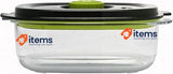 FoodSaver Preserve & Marinate Vacuum Containers | 700 ml, 1.2 L & 1.8 L Black