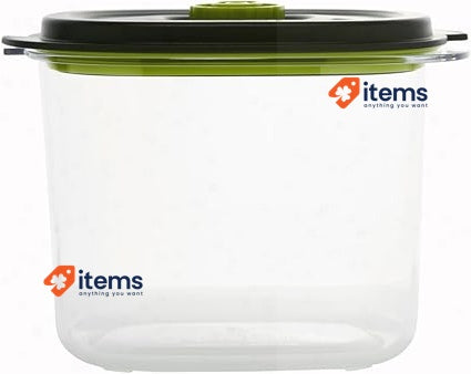 FoodSaver Preserve & Marinate Vacuum Containers | 700 ml, 1.2 L & 1.8 L Black