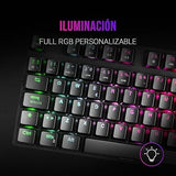 Mars Gaming MKREVOPROWRES Black Mechanical RGB Gaming Keyboard