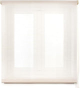 Blindecor Belmont Translucent Roman Blind, Beige, 140 x 180 cm (W x H)