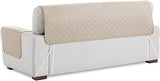 Textilhome - Sofa Cover MALU, Size 2 Seater Ivory