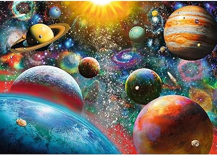 Trefl Universe 1000 Piece Jigsaw Puzzle Red 27"x19" Print, DIY Puzzle