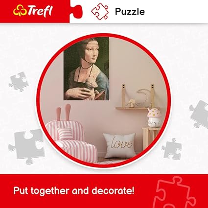 Trefl Universe 1000 Piece Jigsaw Puzzle Red 27"x19" Print, DIY Puzzle