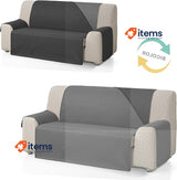 Martina Home Sofa Cover Black Anthracite/Black Pl Tze Slip Covers 2 Plätze