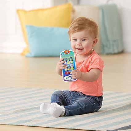 VTech - Baby Smartphone, Interactive phone for babies Multicolor, ESP version