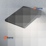 Paulmann Ronas 94334 Solar LED Luminaire IP44 Grey Wall Incl Watt Dark 1 x 5