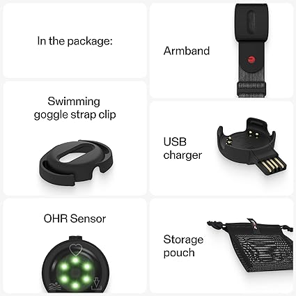 Polar H10 - H9 Verity Sense Heart Rate Sensor Waterproof, Replaceble Battery