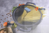 Arcos Thera Series Non-stick Saucepan 28 cm 6.6 L Black Blue Casserole Cast Safe
