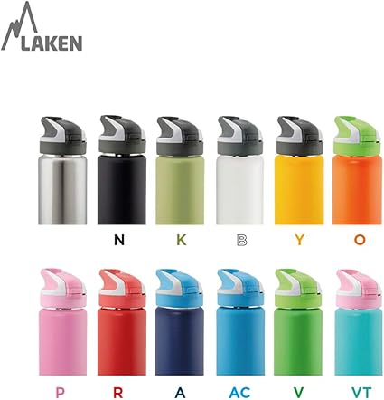 Laken Summit Insulated Kids Water Bottle with Sport Stainless Steel 12oz, Pink