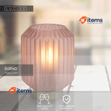 LUCIDE SUENO - Table Lamp - Ø 13 cm - E14 Bulb - Rosa Suitable For LED Glass