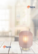 LUCIDE SUENO - Table Lamp - Ø 13 cm - E14 Bulb - Rosa Suitable For LED Glass