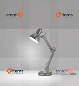 Eglo Colinezza Flexible Desk Lamp, Industrial Design Adjustable Light, Black