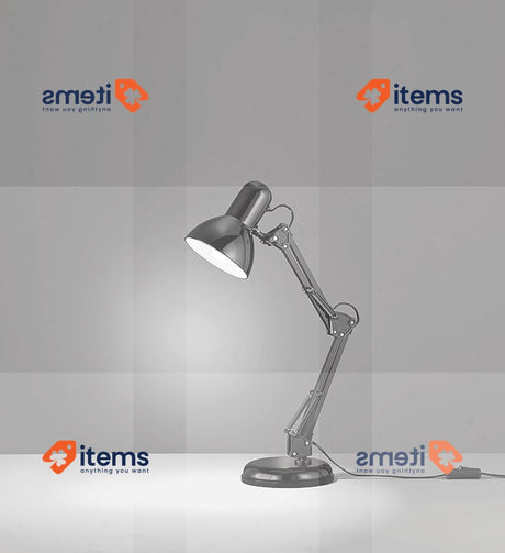 Eglo Colinezza Flexible Desk Lamp, Industrial Design Adjustable Light, Black