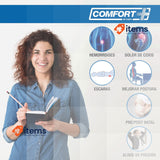 SUMEX Round Pillow With Memory Foam, Ideal For Hemorrhoids, Pregnancy, Coccyx