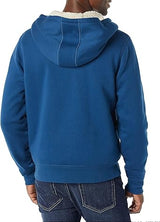 Amazon Essentials Men's Sherpa-Lined Full-Zip Fleece Hoodie Dark Blue XXL