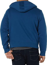 Amazon Essentials Men's Sherpa-Lined Full-Zip Fleece Hoodie Dark Blue XXL