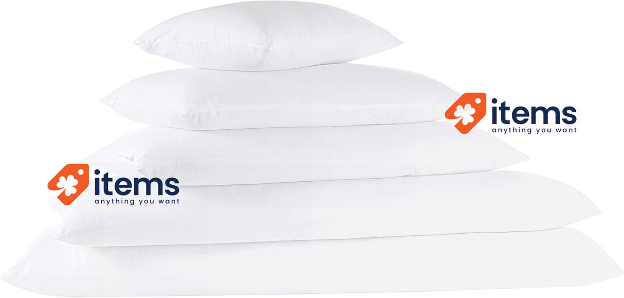 Todocama Fiber Pillow with Anti-mite and Antibacterial Treatment 75 cm White