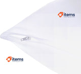 Todocama Fiber Pillow with Anti-mite and Antibacterial Treatment 75 cm White