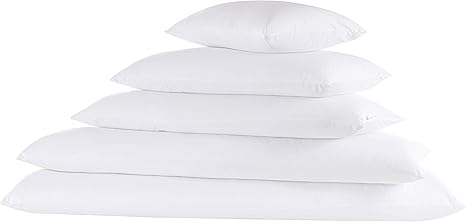 Todocama Fibre pillow with anti-mite and anti-bacterial treatment White