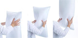 Todocama Fibre pillow with anti-mite and anti-bacterial treatment White