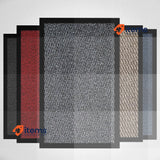 Doormat Dirt Trapper For Indoor & Outdoor Black Grey Washable Barrier Mat