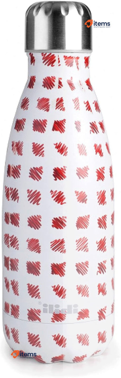 IBILI Thermos Flask With Double Wall Stainless Doodle Ml 18/10 Steel 350 ml