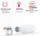 IBILI Thermos Flask With Double Wall Stainless Doodle Ml 18/10 Steel 350 ml