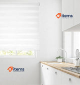 Blindecor Lira Night and Day Roller Blind 127 x 175 cm Size 127 130 x 180 cm