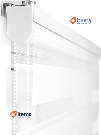 Blindecor Lira Night and Day Roller Blind 127 x 175 cm Size 127 130 x 180 cm