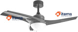 Cecotec EnergySilence Aero 470 Ceiling Fan 55 W 106 cm Black Diameter 3 Blades