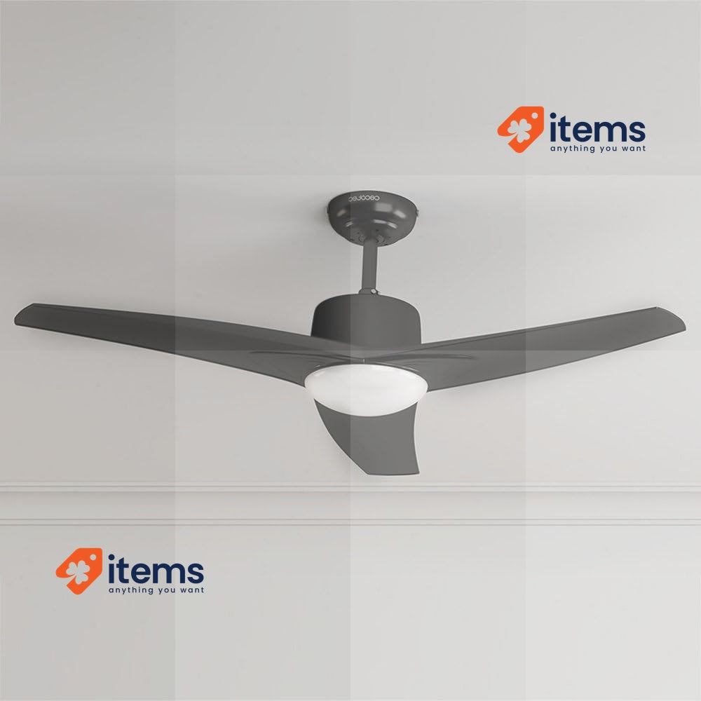 Cecotec EnergySilence Aero 470 Ceiling Fan 55 W 106 cm Black Diameter 3 Blades