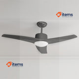 Cecotec EnergySilence Aero 470 Ceiling Fan 55 W 106 cm Black Diameter 3 Blades