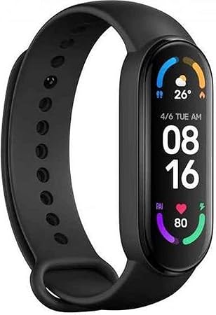 Xiaomi Mi Smart Band 6-1.56'' AMOLED Touch Screen, SPO2 Black