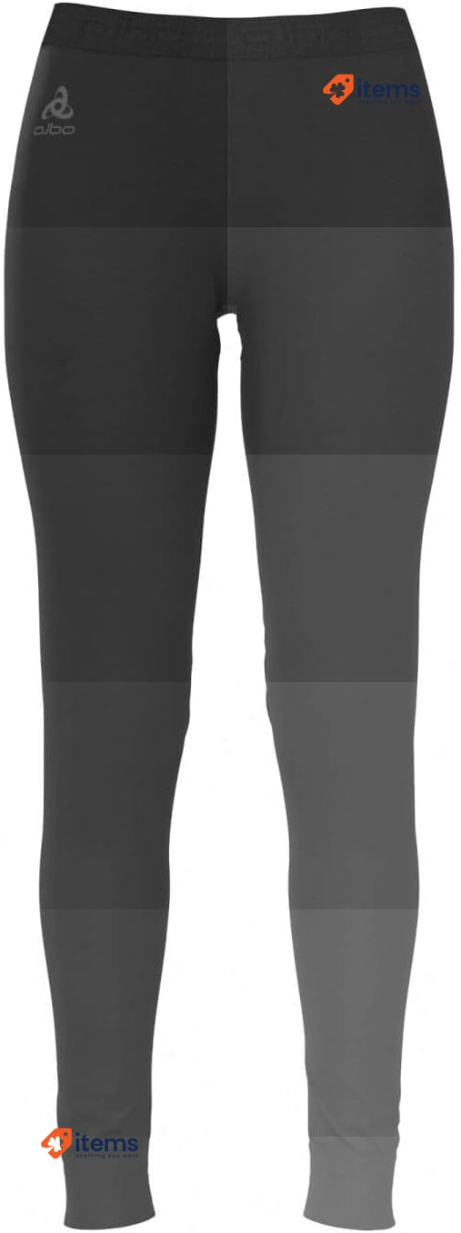 Odlo Women s 100 Percent Merino 110981 Functional Long Pants Black, Size Large