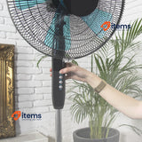 Cecotec EnergySilence 510 Pedestal Fan 40 W 5 Blades 40 cm Black 135 cm Copper